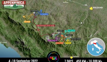 Appenninica 2022 inverte la rotta: partenza da Castelnovo, finale a Lizzano