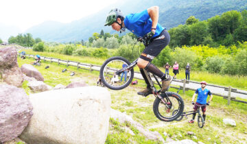 Allenamenti Trial a Cortenova