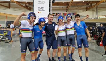 Europei Pista JRS/U23 – Oro e nuovo record del mondo per il quartetto juniores maschile