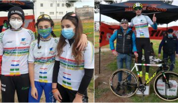 Ciclocross a Corato, soddisfazione e applausi per i nuovi campioni regionali FCI Puglia