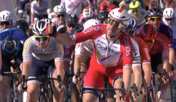 Viviani vince lo sprint di Cholet