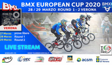 Verona Capitale d’Europa con la BMX Cup 2020