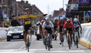 GAND-WEVELGEM: Van Aert, poi tanta Italia