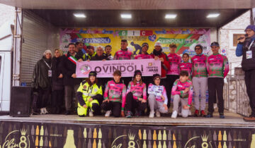 Giro Italia Ciclocross, tutte rosa le montagne di Ovindoli