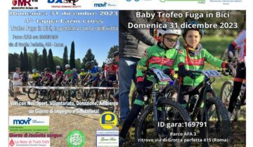 Il “Trofeo Fuga in Bici, la pedalata con la solidarietà” chiude la stagione del Lazio