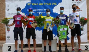 GIRO DEL FRIULI VG:  Trionfa Davide De Pretto