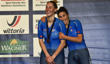 Europei Pista – Nella Madison Guazzini-Balsamo bronzo e Scartezzini-Consonni argento