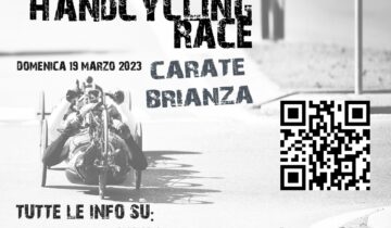 Il 19 marzo la 2° “Handcycling Race Carate Brianza ” by PD3R