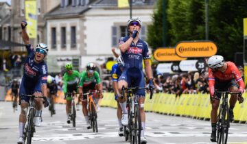 Tour de France: ancora cadute, sfreccia Merlier a Pontivy