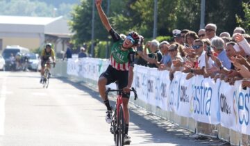 Stoccata finale di Zamperini nel Giro del Casentino