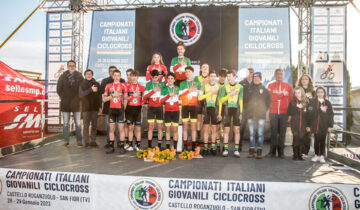 Tricolori giovanili CX – Il Team Guerciotti vince il Team Relay