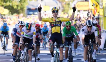 Tour de France – Van Aert lascia il segno nella quinta tappa