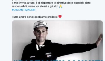 Il ciclismo si mobilita: #facciamosquadra #distantimauniti #iorestoacasa