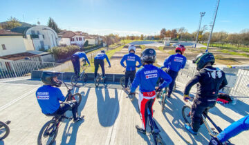 Stage Squadra Nazionale BMX a Padova