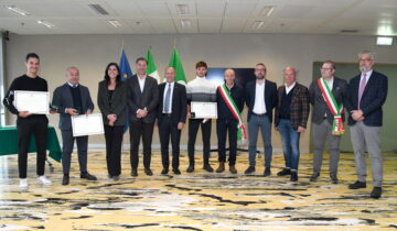 Marco Villa, Alessandro Covi e Stefano Oldani premiati dalla Regione Lombardia