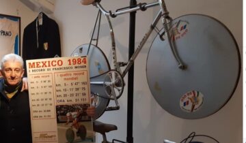 La bici dell’ora di Moser al Museo del Ciclismo Alto Livenza a Portobuffolè