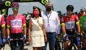 Il Presidente UEC Enrico Della Casa in visita al Giro d’Italia U23