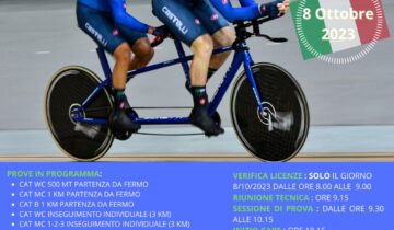 Conto alla rovescia per i Tricolori Paralimpici su Pista