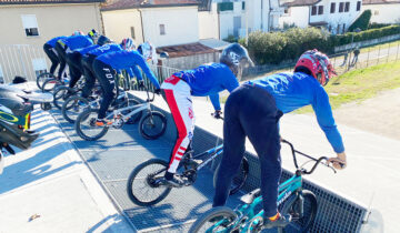 Nazionale BMX – A Padova proficua sessione di allenamento