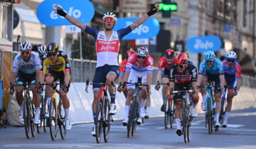 Jasper Stuyven colpo vincente a Sanremo