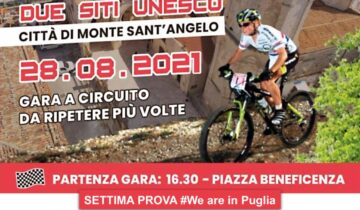 Sabato 28 agosto a Monte Sant’Angelo cross country in omaggio ai due Siti Unesco