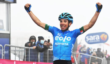 Giro d’Italia: Fortunato conquista lo Zoncolan