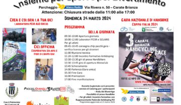 Nazionale Handbike – 3° Handcycling Race di Carate Brianza