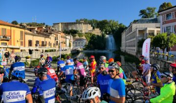 La Ciclostorica “Dalle cascate al lago” fa il pieno di partecipanti