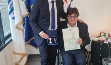 A Dagnoni la Stella d’Oro al Merito Sportivo del CIP