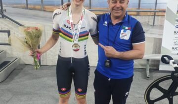 Pista Nations Cup: Fidanza è oro nello scratch. Azzurri, ancora tante medaglie