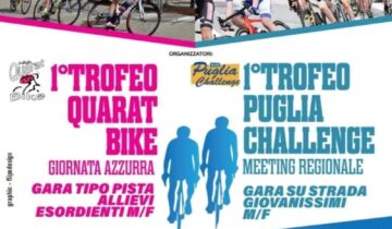 Ciclismo giovanile a Corato con il Trofeo Quarat Bike e il Trofeo Puglia Challenge