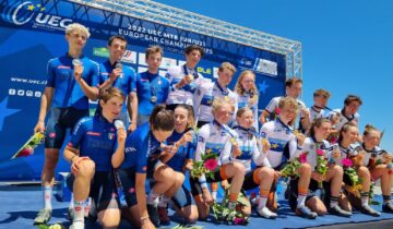 EUROPEI MTB ANADIA 2022: Italia d’argento nel Team Relay