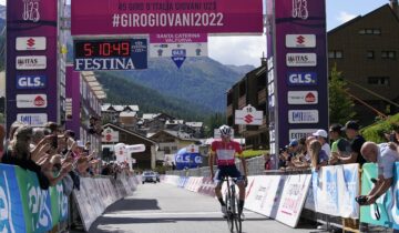 Giro Giovani U23 – A S. Caterina Valfurva vince ancora Hayter