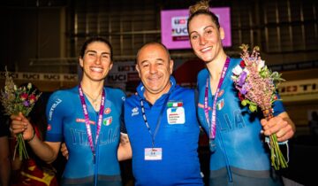 Pista: Partita con il Team Pursuit la Nations Cup in Canada