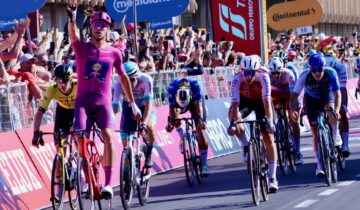 Giro d’Italia – Tris di Milan a Cento