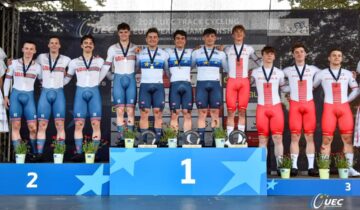 Europei Pista U23 e Jrs – Venturelli e Team Sprint sul tetto d’Europa