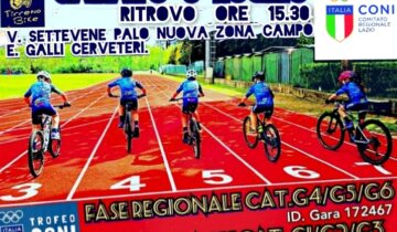 Le società laziali in lizza domani a Cerveteri per il Trofeo Coni