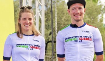 Sandra Mairhofer e Fabian Rabensteiner i primi leader del Marathon Tour