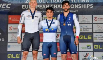 Europei Pista Jrs e U23 – Con 20 medaglie Italia terza nel medagliere