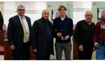 A Frosinone premiati i benemeriti CONI della Provincia