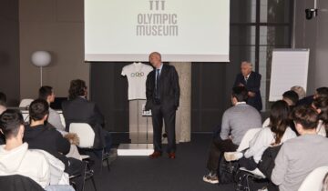 La Maglia di Marino Vigna, oro a Roma 1960, custodita al Museo Olimpico di Losanna