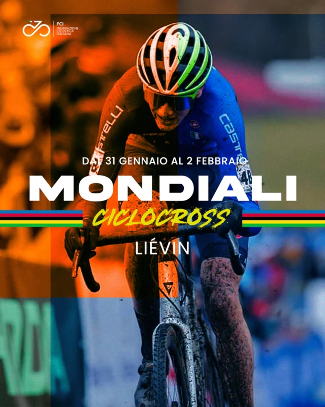 🚴‍♂️🇫🇷 LIÉVIN 2025 MONDIALI CICLOCROSS // -3 all’appuntamento mondiale dei nostri azzurri. Scopri tutti i convocati [link nelle stories] oppure vai sulla nostra homepage: www.federciclismo.it 💪🏼🇮🇹💙#nazionaleciclismo🇮🇹 #fci #uci