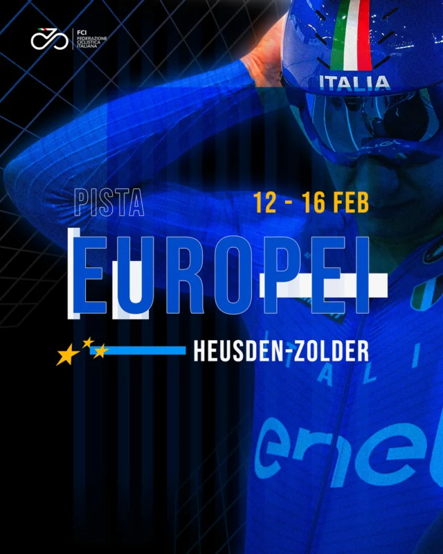 🚴‍♂️💨 🇧🇪 HEUSDEN-ZOLDER | EUROPEI PISTA -5 all’appuntamento europeo dei nostri azzurri. Scopri tutti i convocati [link nelle stories] oppure vai sulla nostra homepage: www.federciclismo.it 💪🏼🇮🇹💙

#nazionaleciclismo🇮🇹 #fci #uec